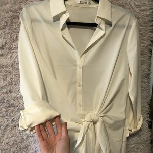 E. ssue- Small White Dress